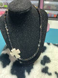 Cross beaded necklace